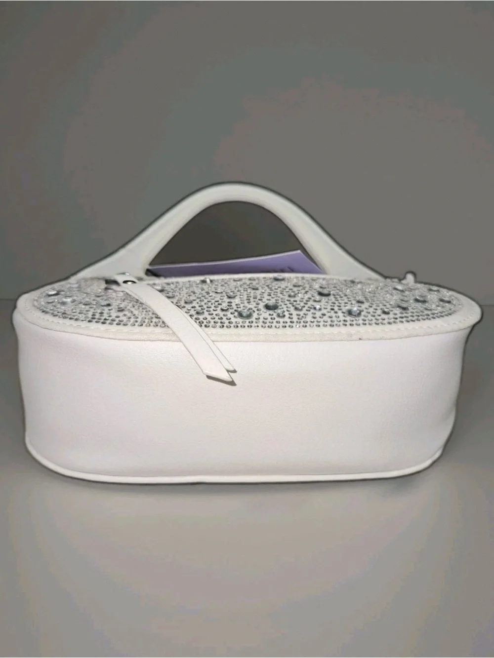 Madden Girl Rhinestone Embellished Baguette bag